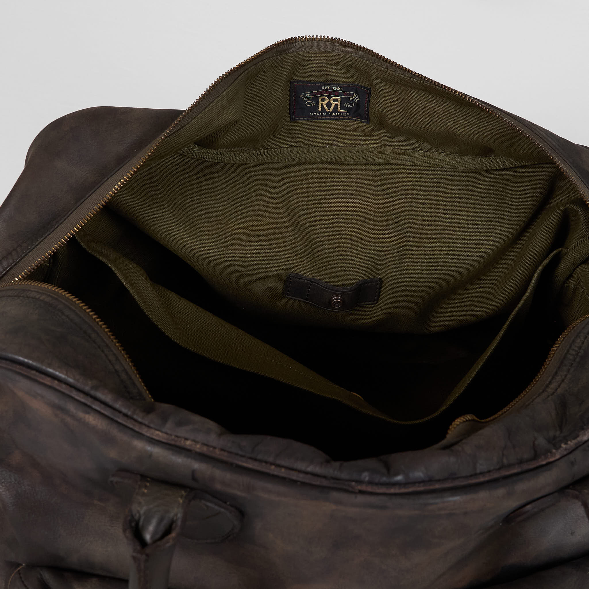 Burlington Duffle Large Black over Brown