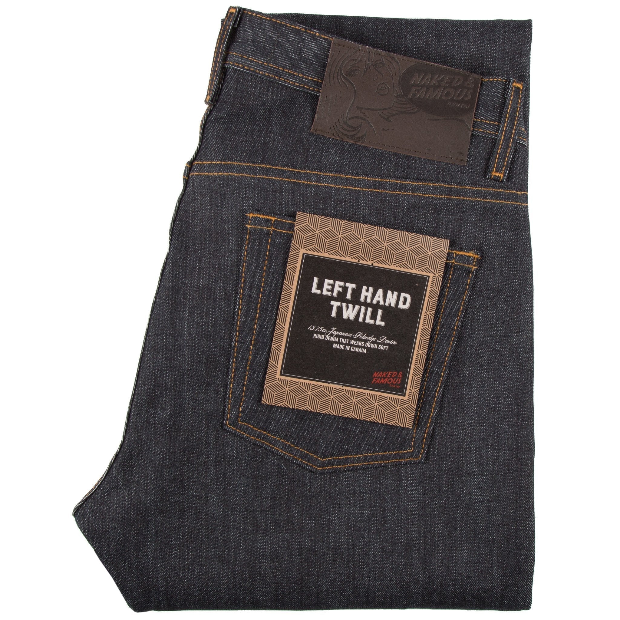 WeirdGuy- Left Hand Twill Selvedge Indigo