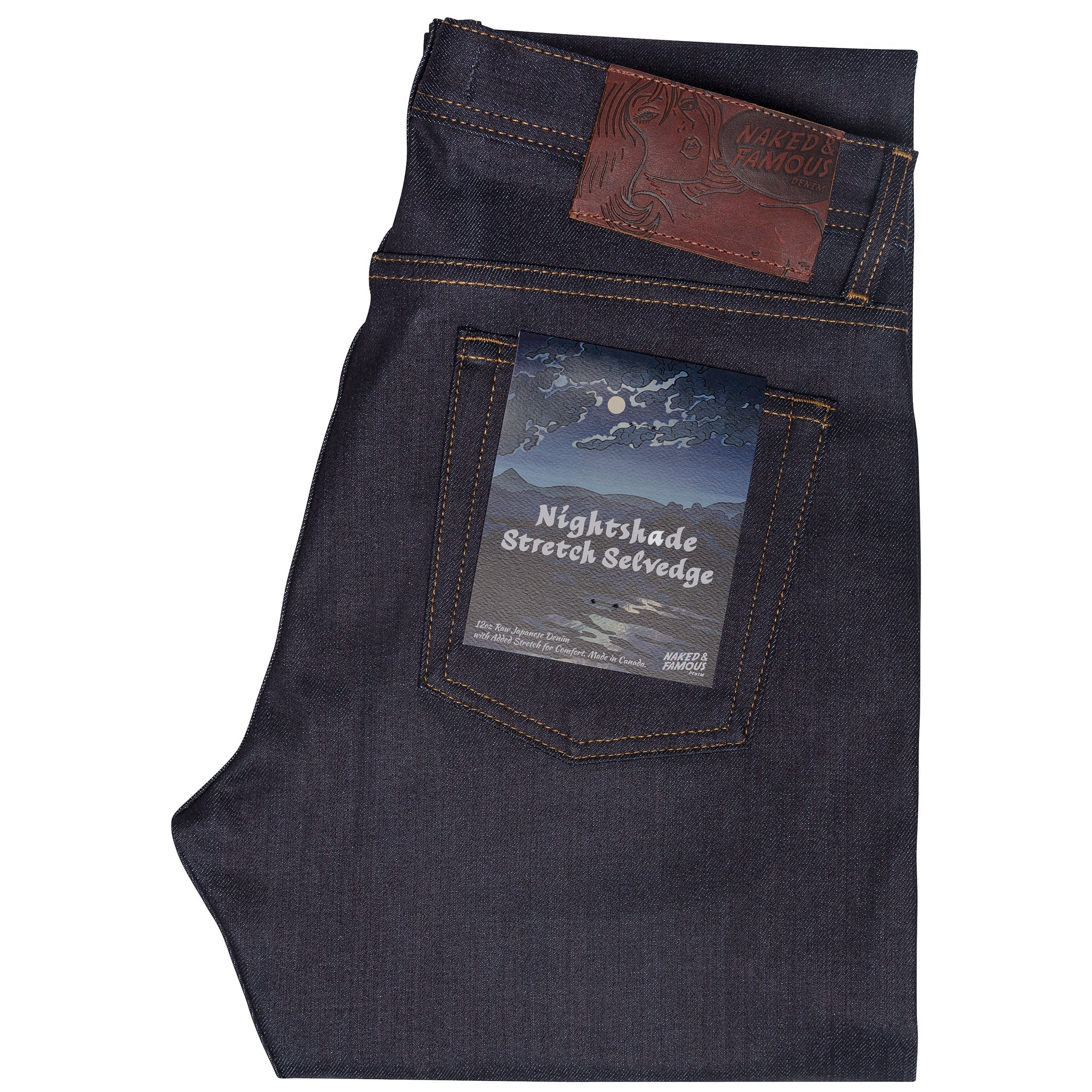 WeirdGuy Nightshade Strech Selvedge Indigo