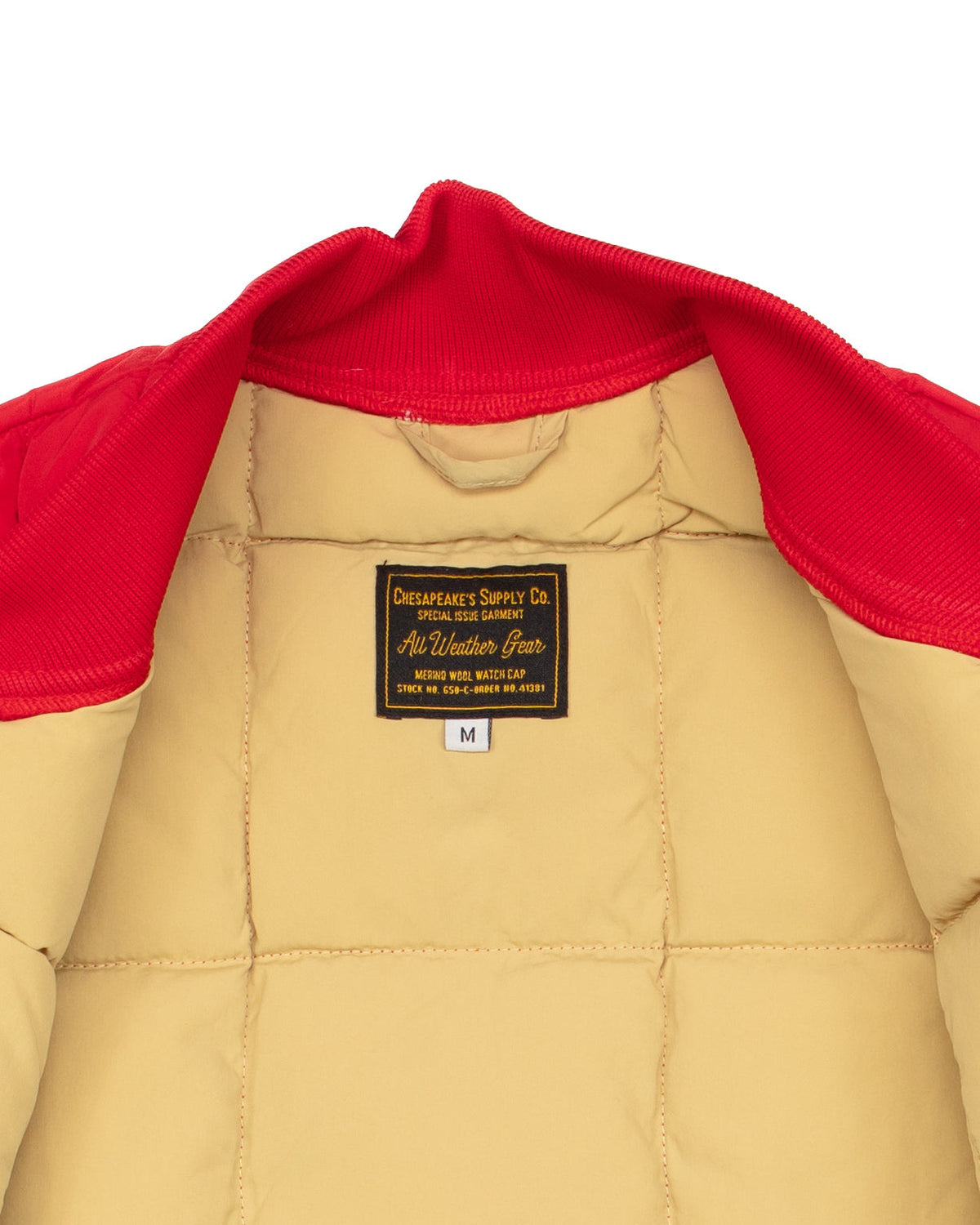 Down Vest Seattle Rescue Red