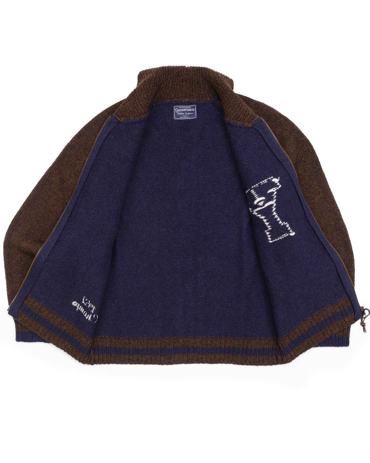 Yankees Champ Wool Stadium Zip