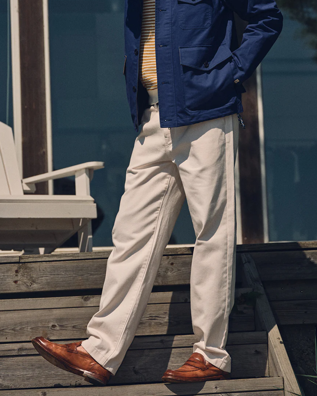 BG Palco Twill Pants Chalk Reg.