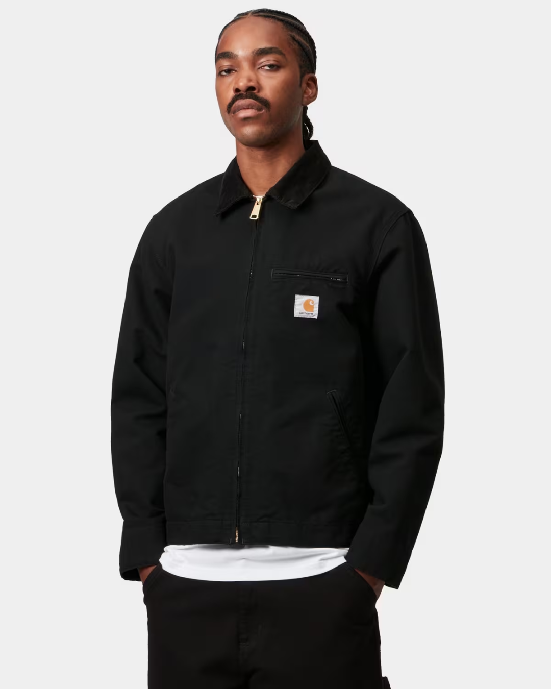 Detroit Jacket (Summer) Black Rinsed