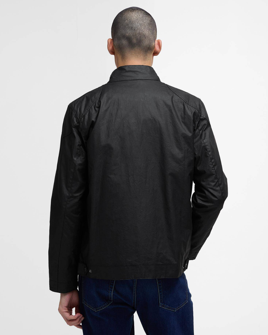 Merton Wax Jacket - Black