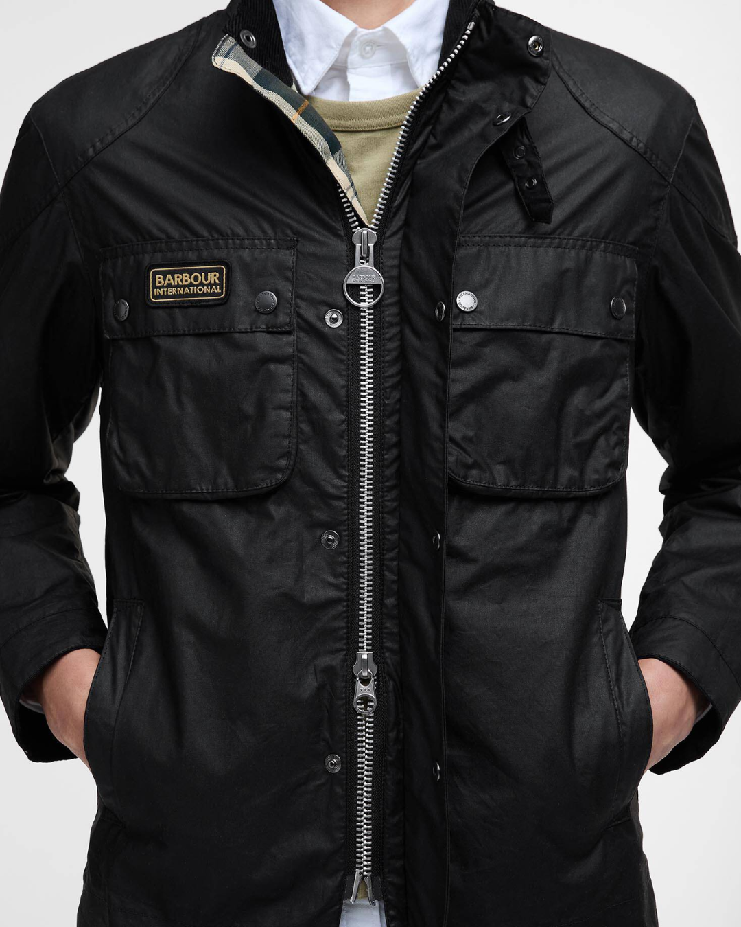 Merton Wax Jacket - Black