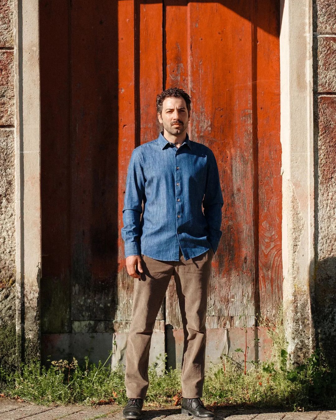 Denimhemd Lago Navy
