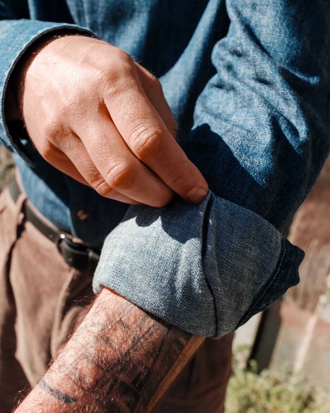Denimhemd Lago Navy