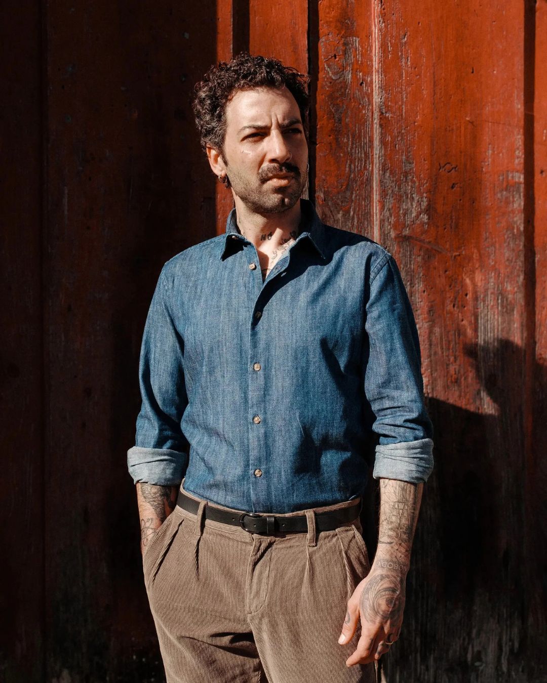 Denimhemd Lago Navy