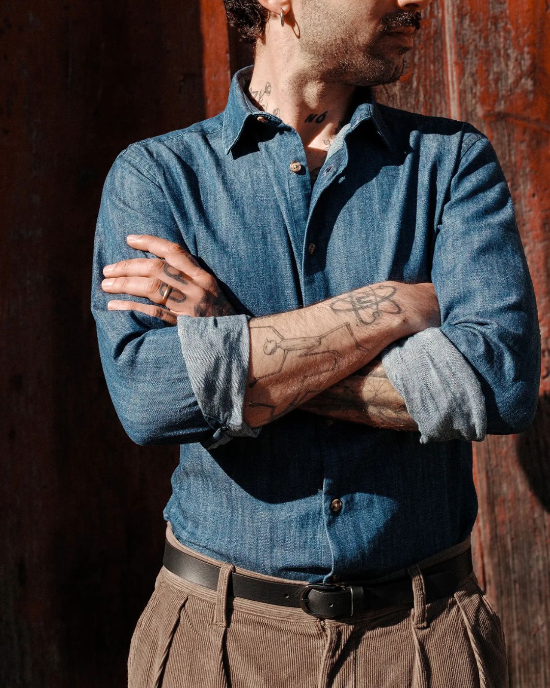 Denimhemd Lago Navy