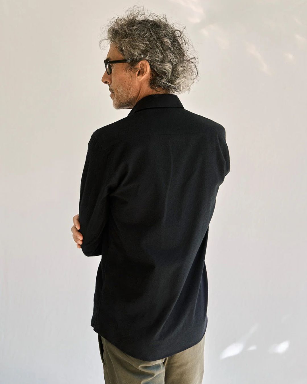 Flanellhemd Castanio Schwarz