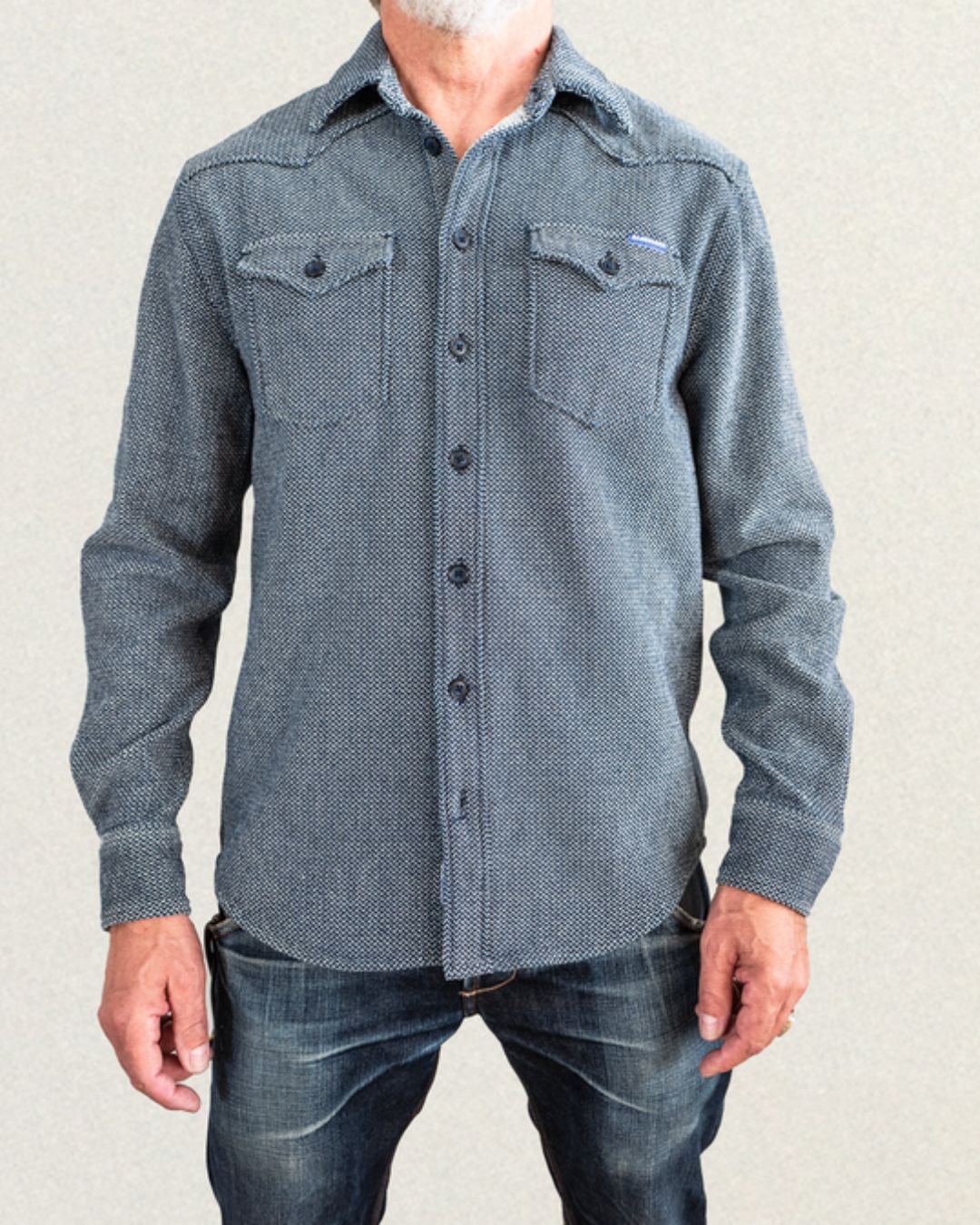 Art. 241 Herringbone Hemd Gerade