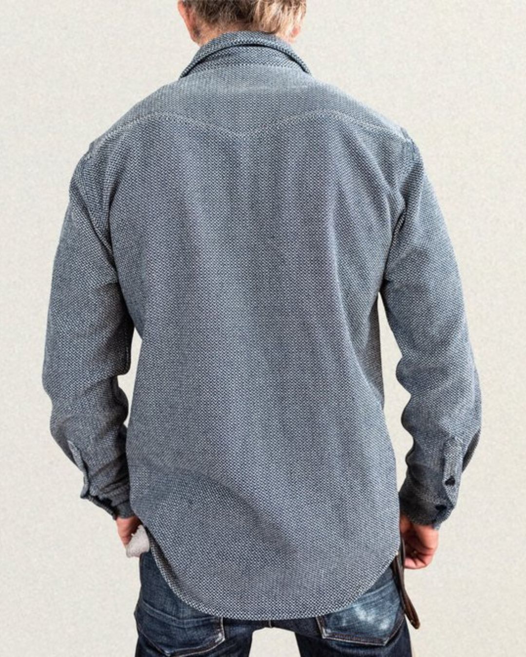 Art. 241 Herringbone Hemd Gerade