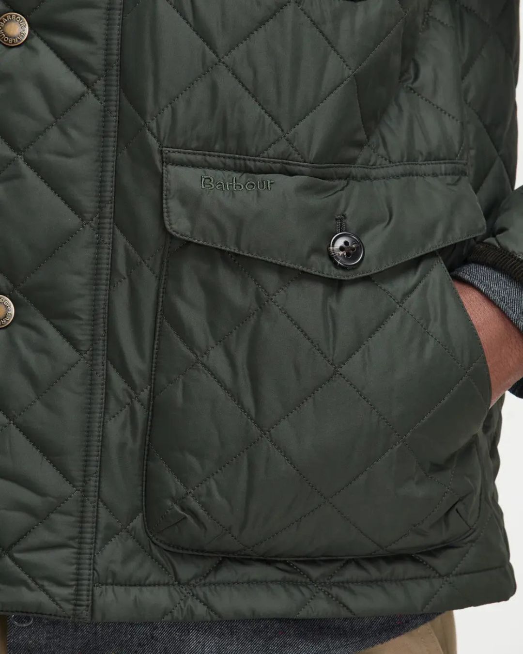 Steppjacke Hornby - Olive