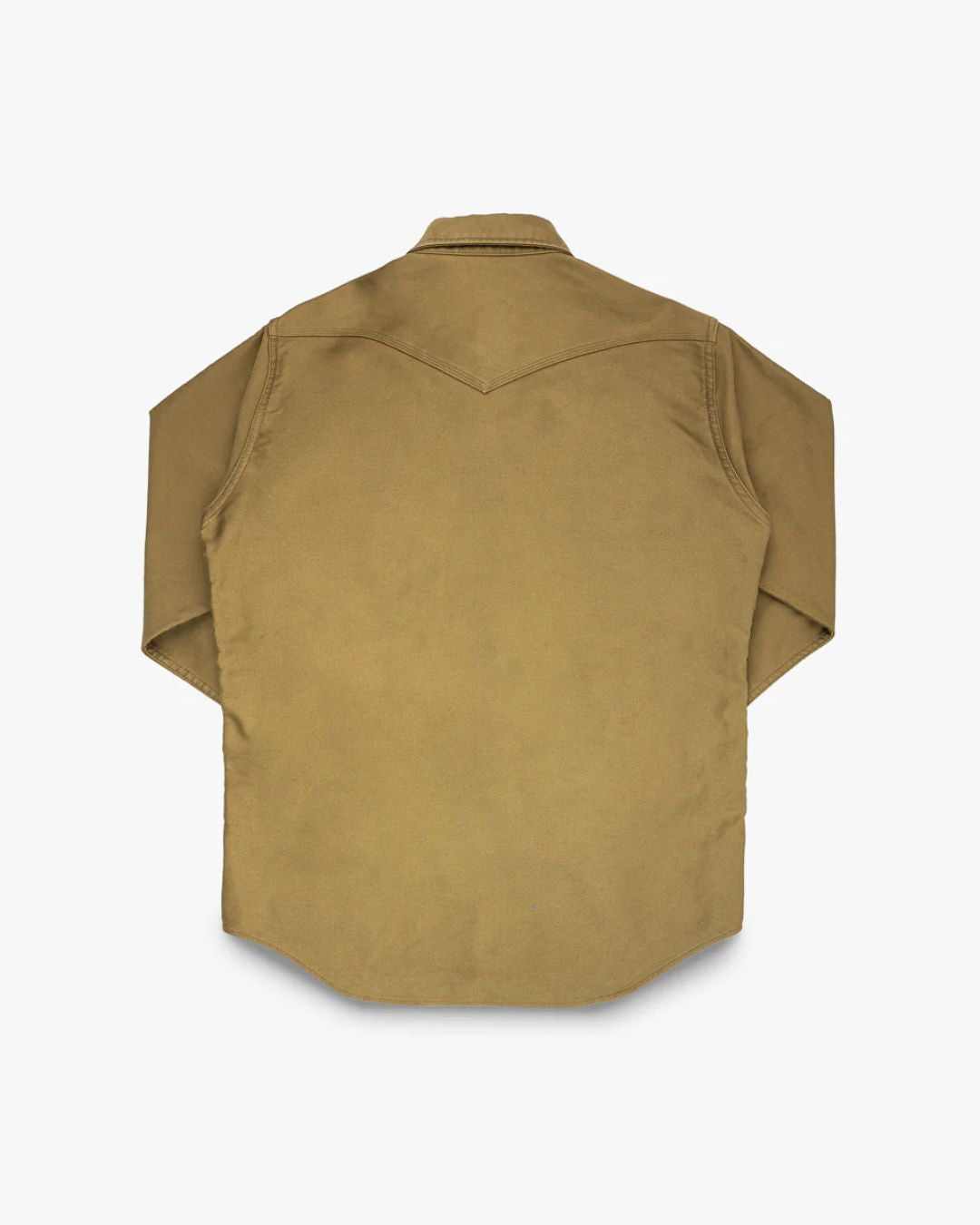 12oz Military Moleskin Western Shirt - Khaki