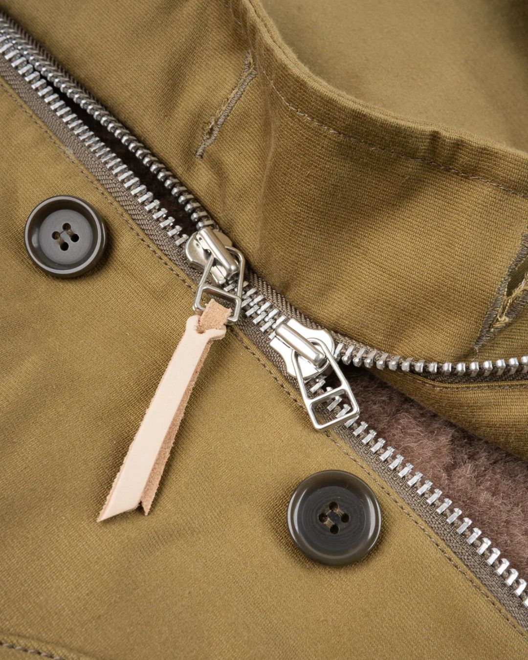 Whipcord N1 Deck Jacket - Khaki