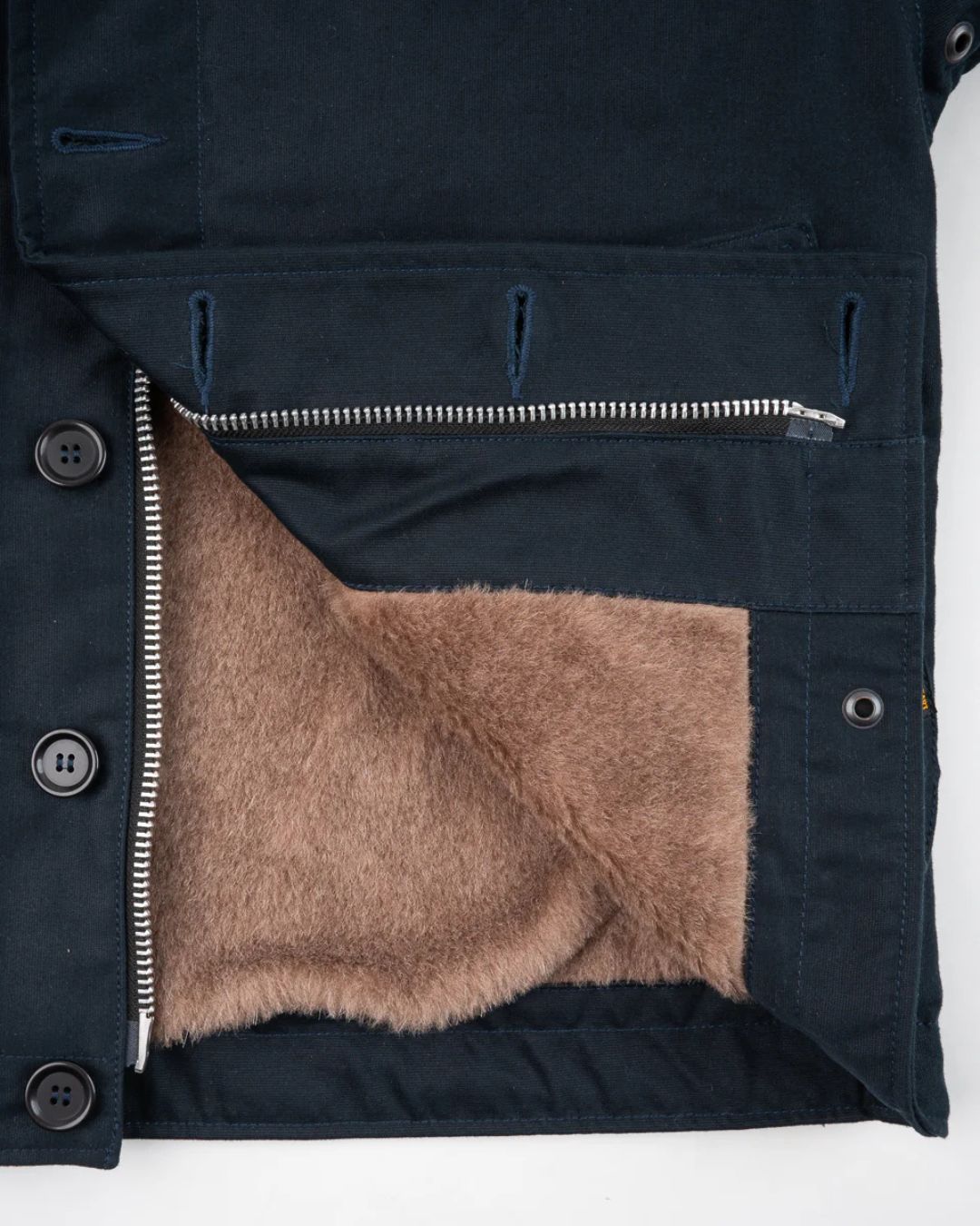 Whipcord N1 Deck Jacket - Navy - IHM-35-NAVY