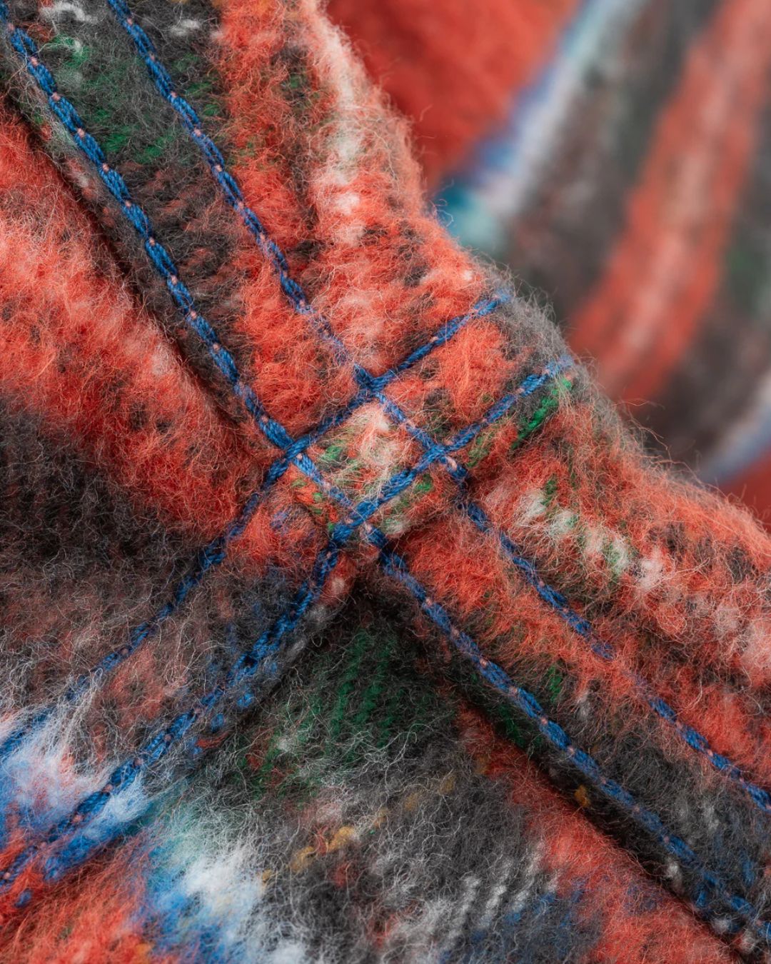 Ultra Heavy Flannel American Check Western Shirt - Red "The Watermelon Man" - IHSH-436-RED