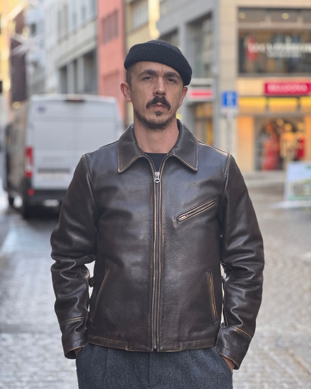 Cochrane - Calf Brushed - Brown Washed