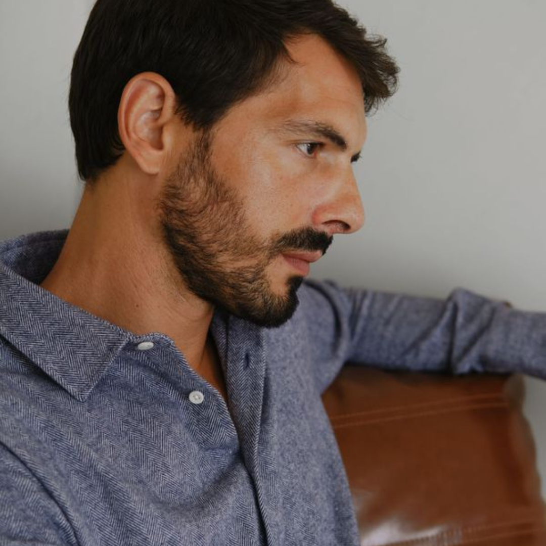 Flanellhemd Gurin Navy