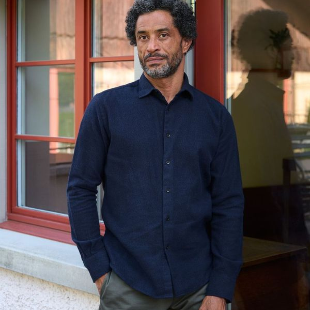 Flanellhemd Floco Marine