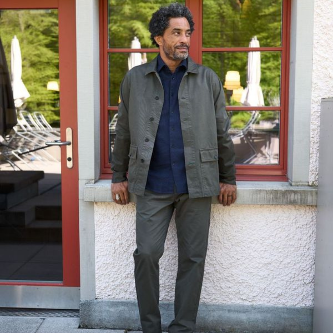 Flanellhemd Floco Marine