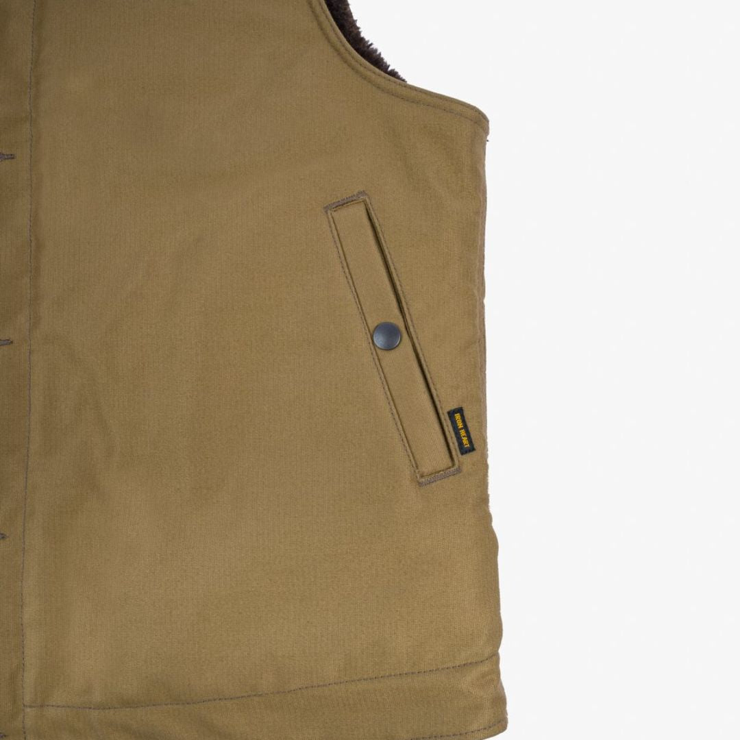 IHV-46-KHA -Whipcord N1 Deck Vest - Khaki -