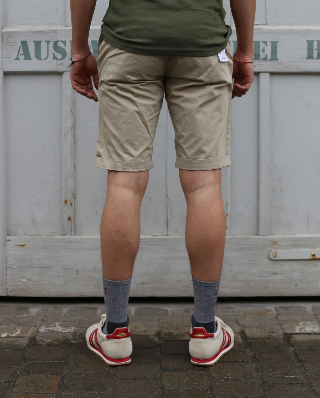 BE-LONDON CHINO sand