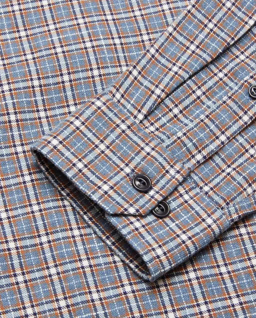 Enrico Spirit Shirt navy Check