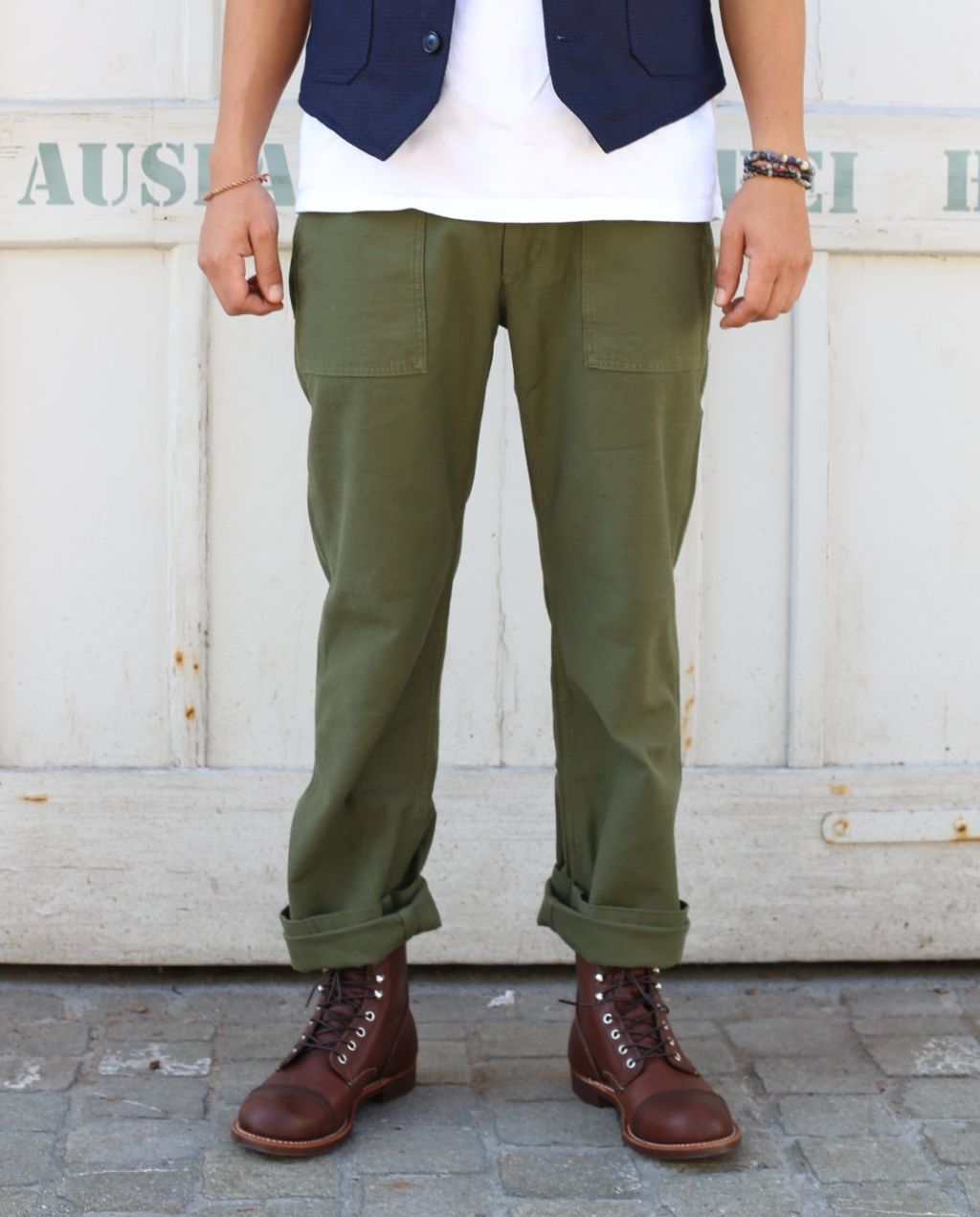 FATIGUE PANT Olive Sateen Original