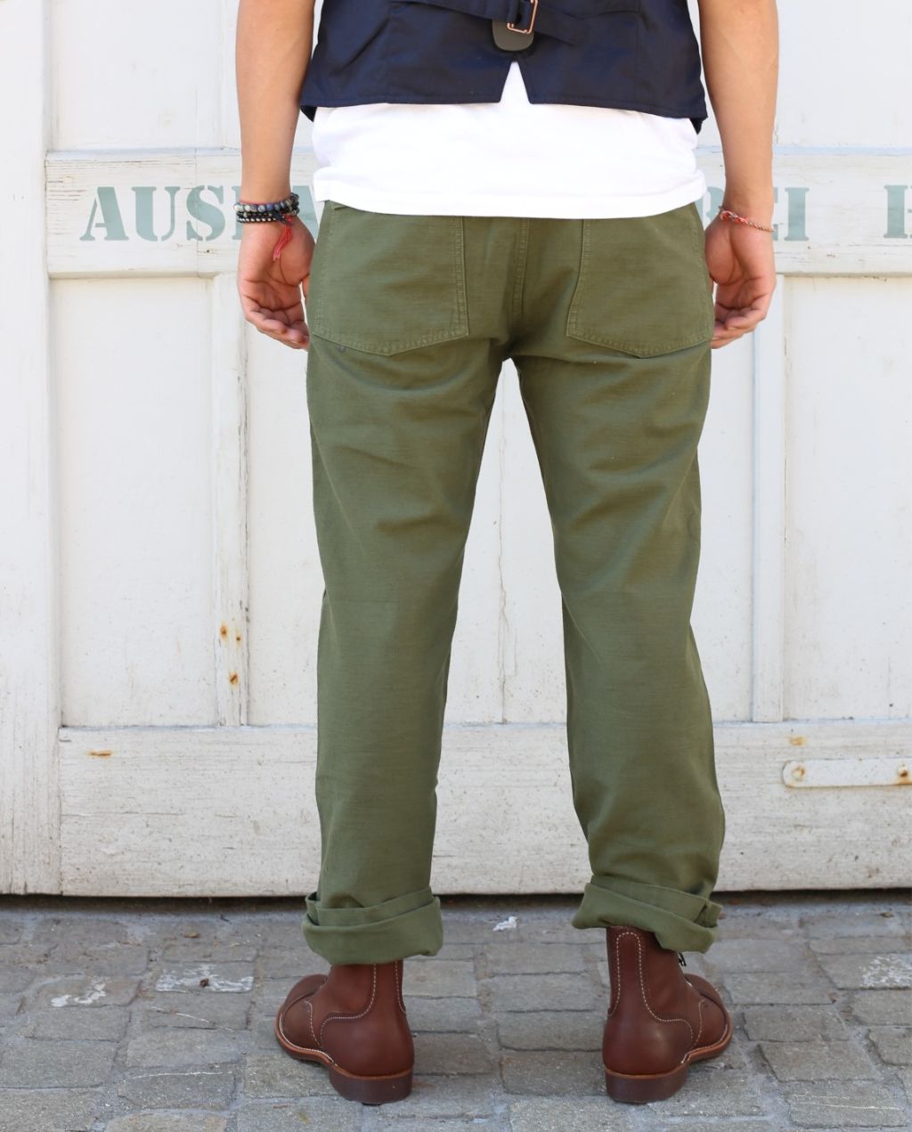 FATIGUE PANT Olive Sateen Original