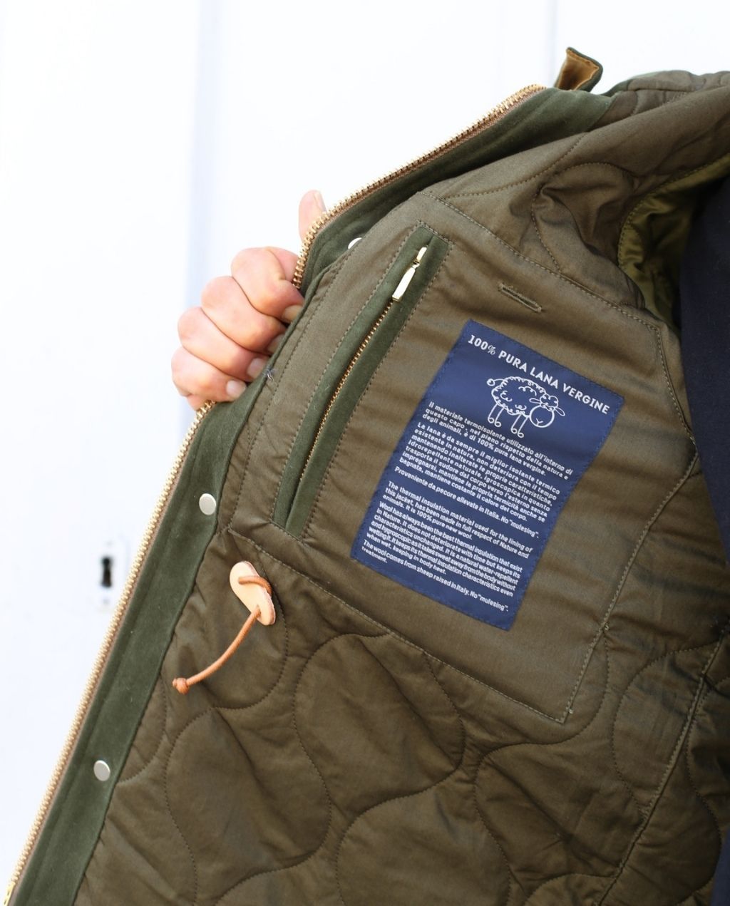 FISHERMAN PARKA 7031-DW dark tan