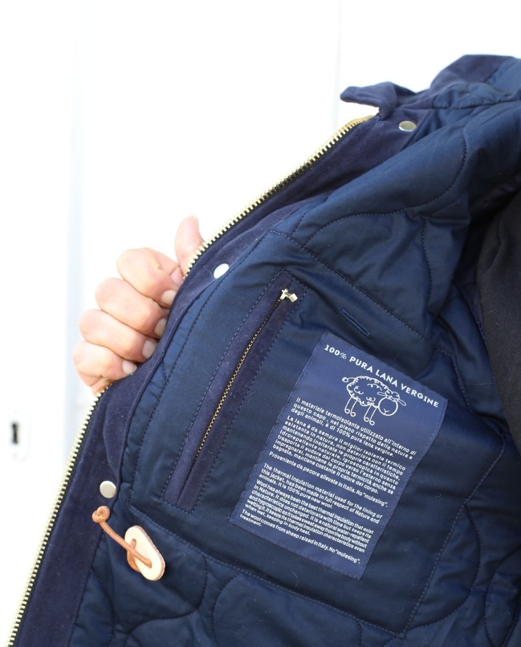 FISHERMAN PARKA 7031-DW navy