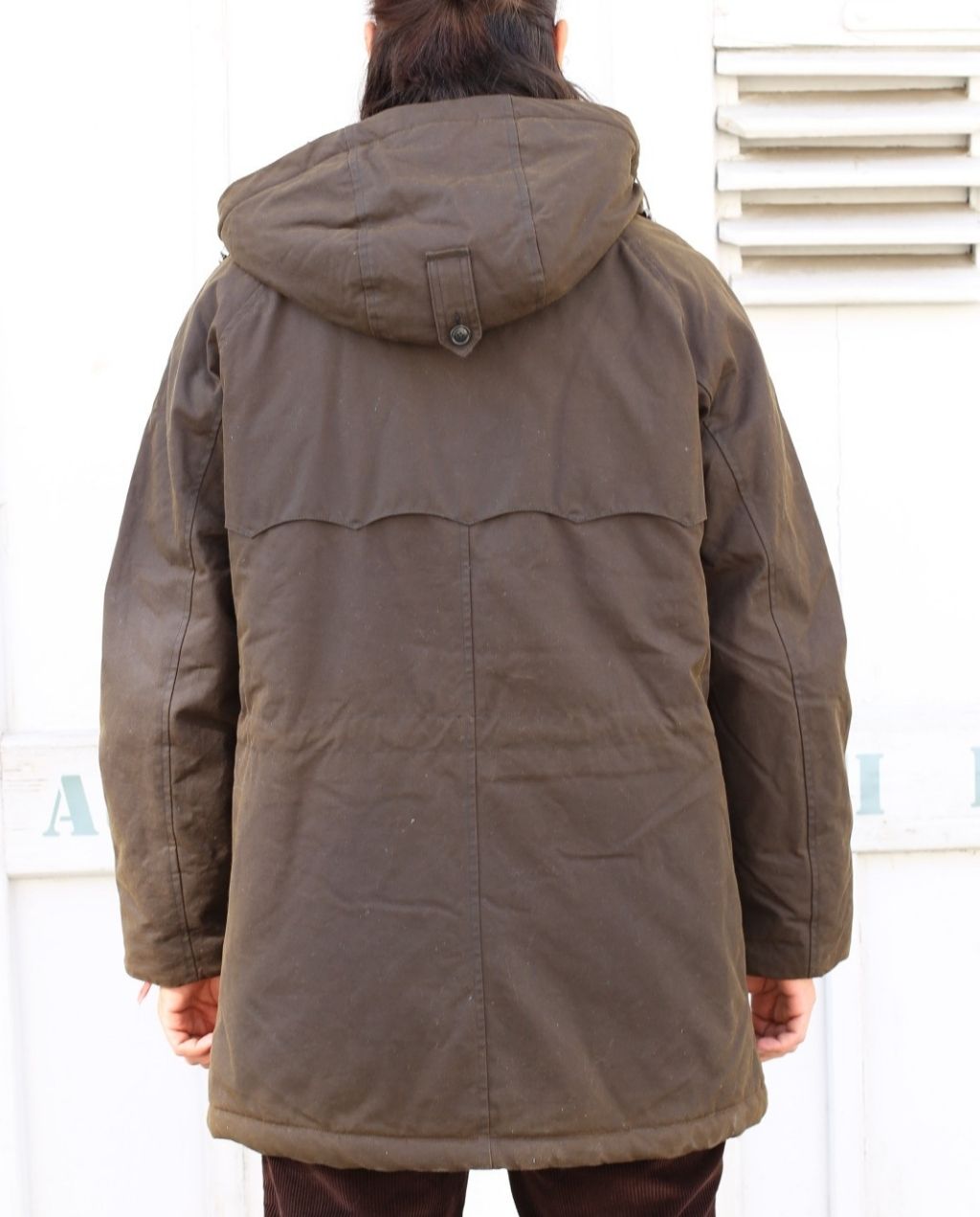 GEWACHSTE FIELD PARKA Deep Moss