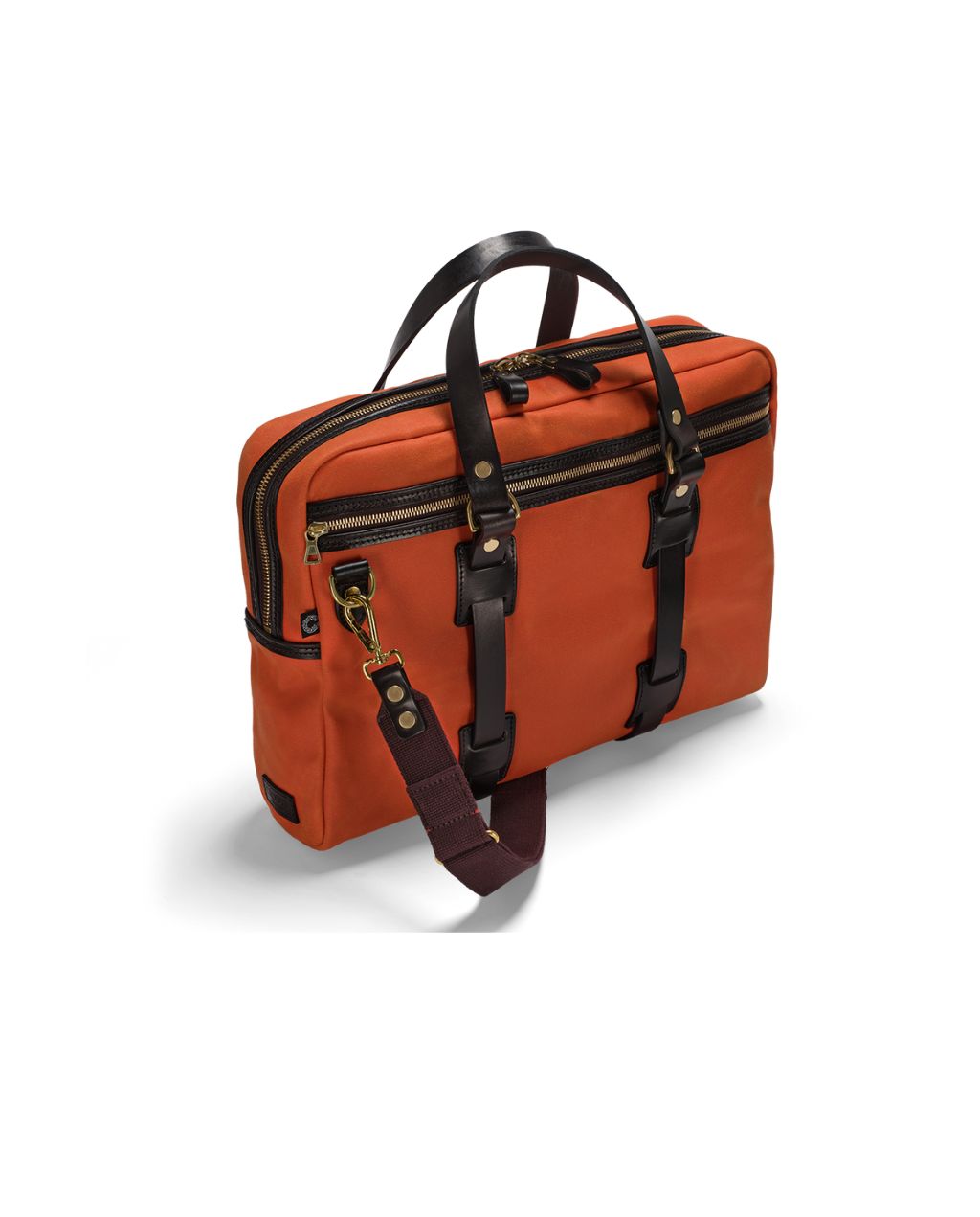 VINTAGE CANVAS LAPTOP BAG orange