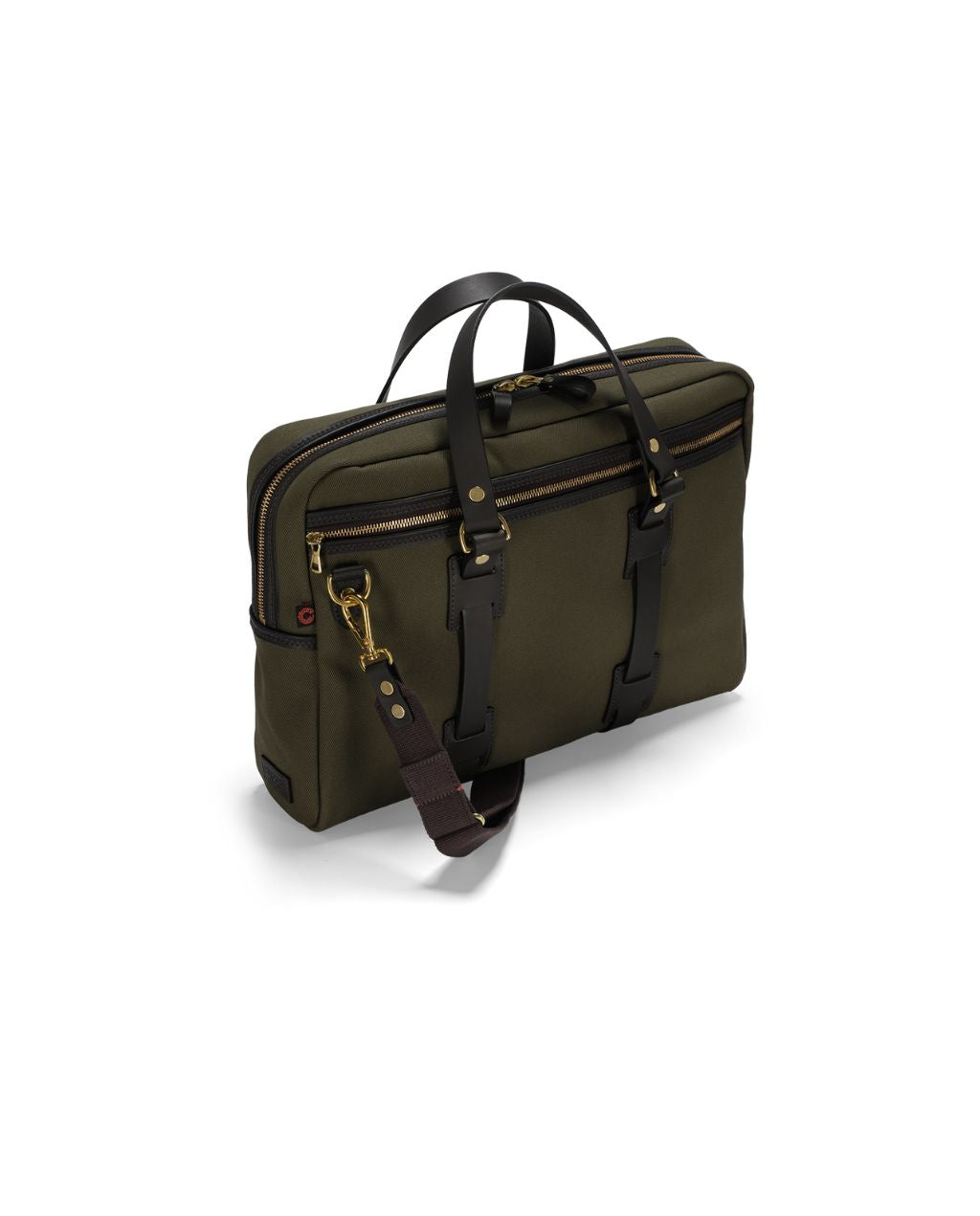 BRITISH TWILL LAPTOP BAG olive