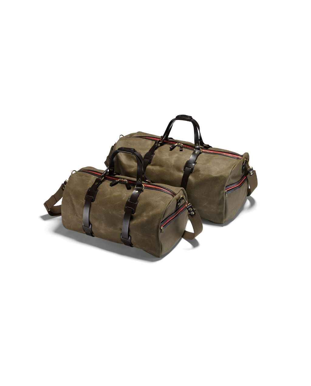 VINTAGE CANVAS DUFFLE HOLDALL medium olive