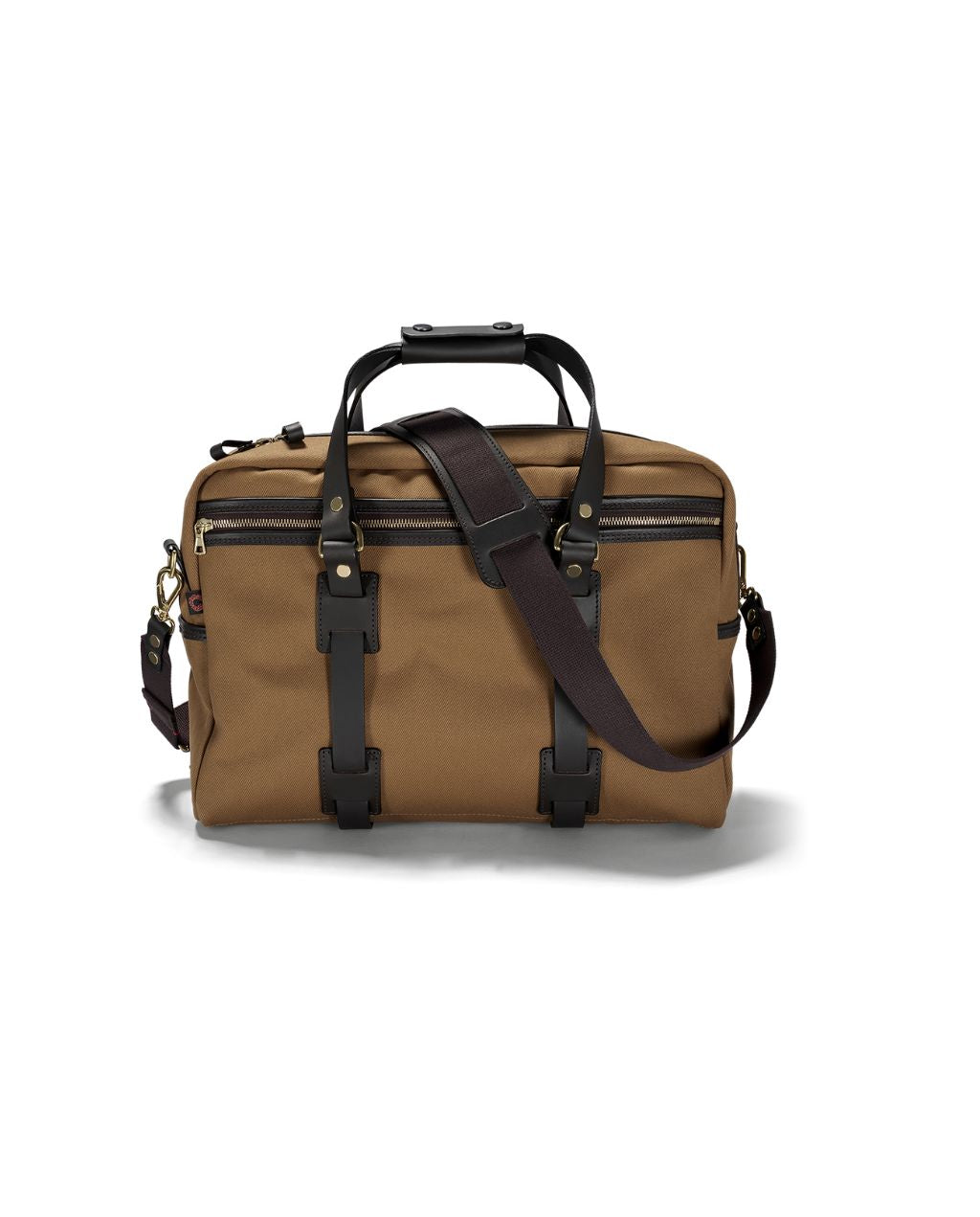 BRITISH TWILL TRAVELLER BAG tan