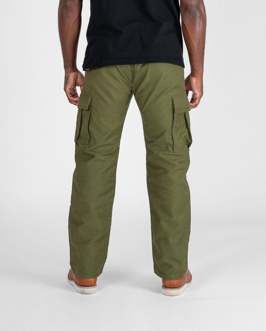 Iron Heart - Whipcord Cargo Pants - Army Green