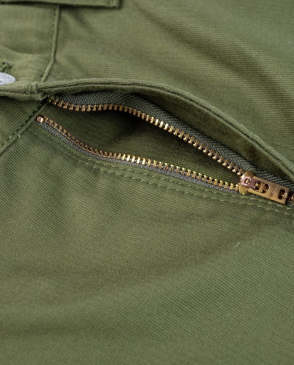 Iron Heart - Whipcord Cargo Pants - Army Green