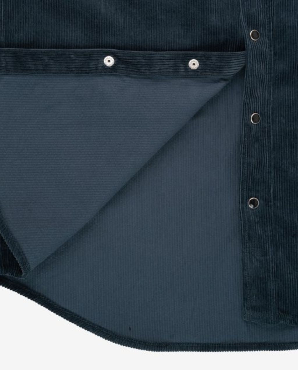 11oz Corduroy Western Shirt - Navy