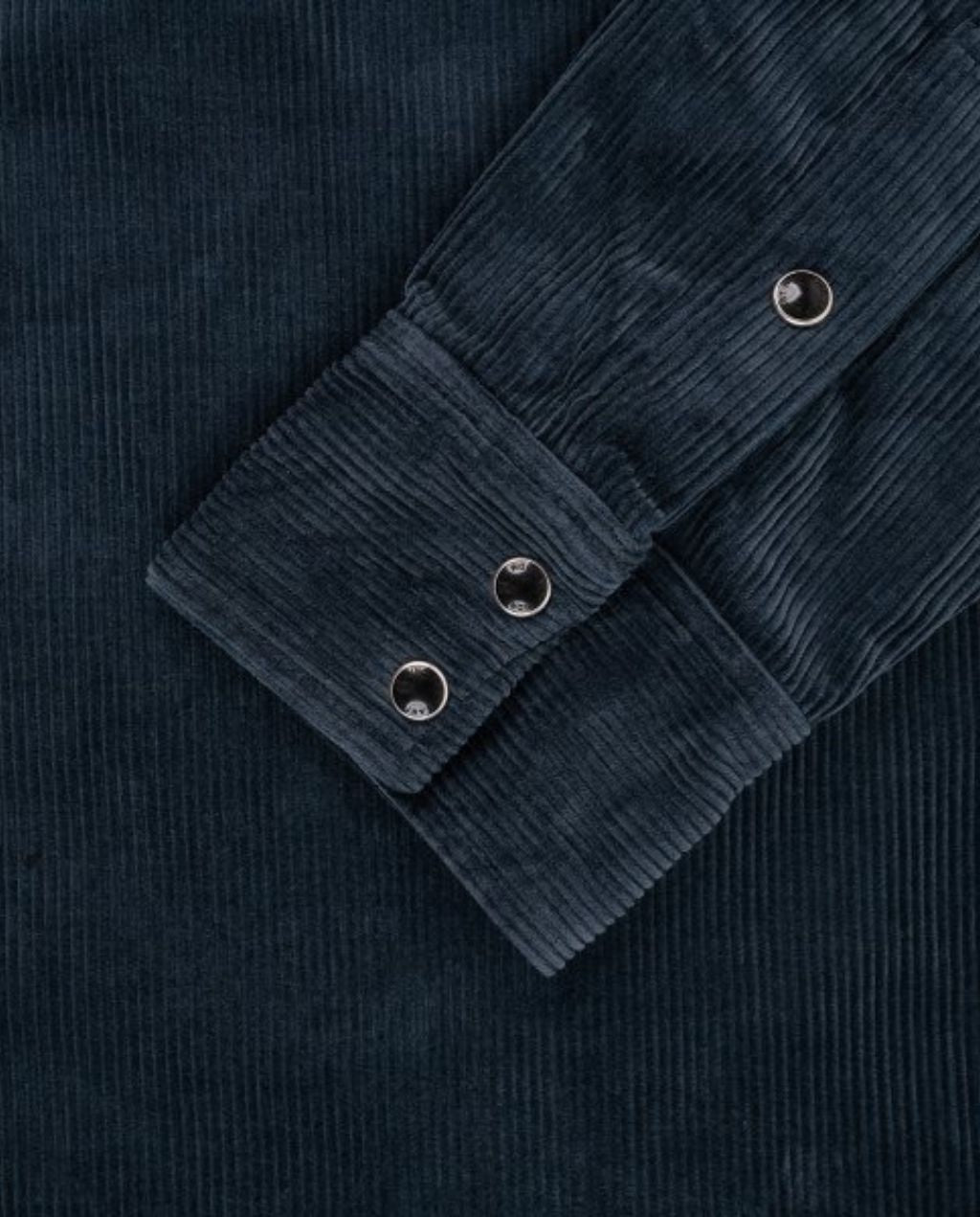 11oz Corduroy Western Shirt - Navy