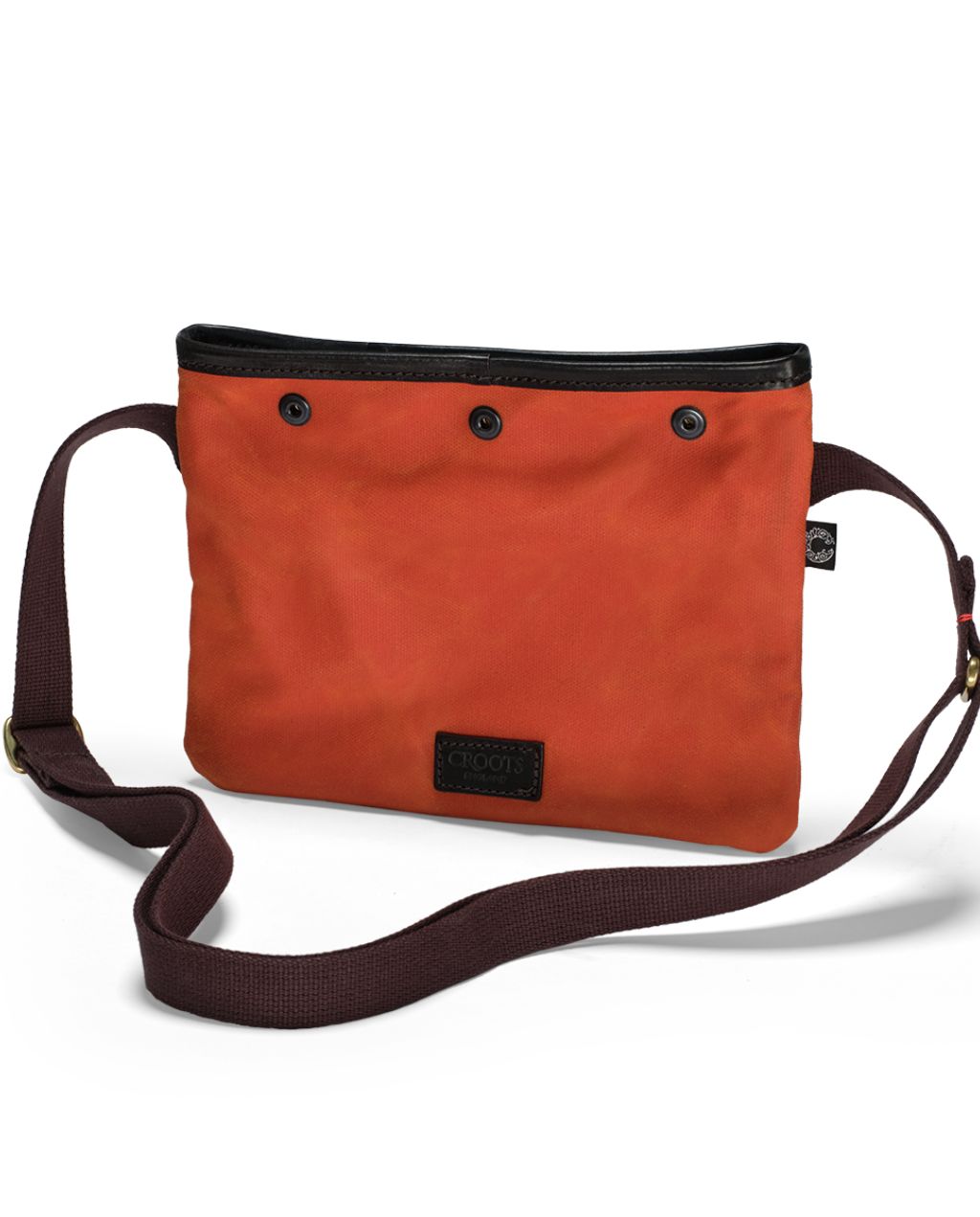 Vintage Canvas Sacocht Bag - Orange
