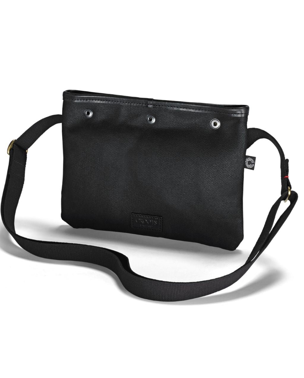 Vintage Canvas Sacocht Bag - Black