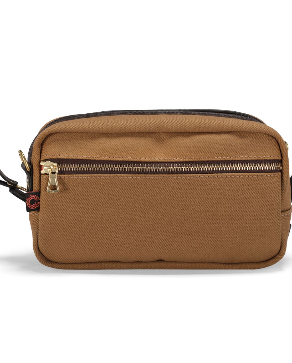 British Twill Mini Box Bag - Tan