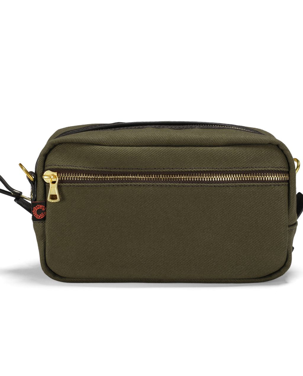 British Twill Mini Box Bag - Olive