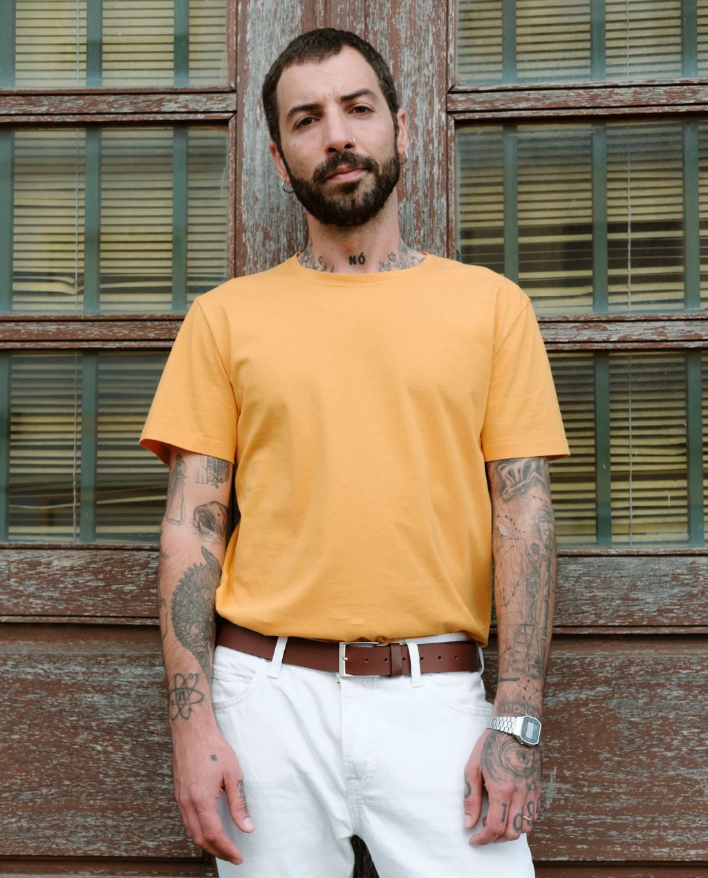 T-Shirt Gandria Safran