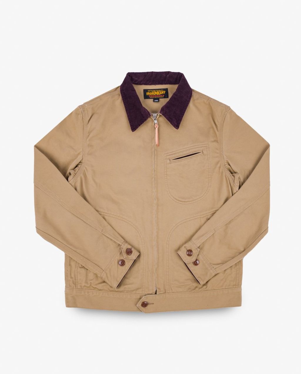12oz Kurashikizome® Twill Work Jacket - Beige