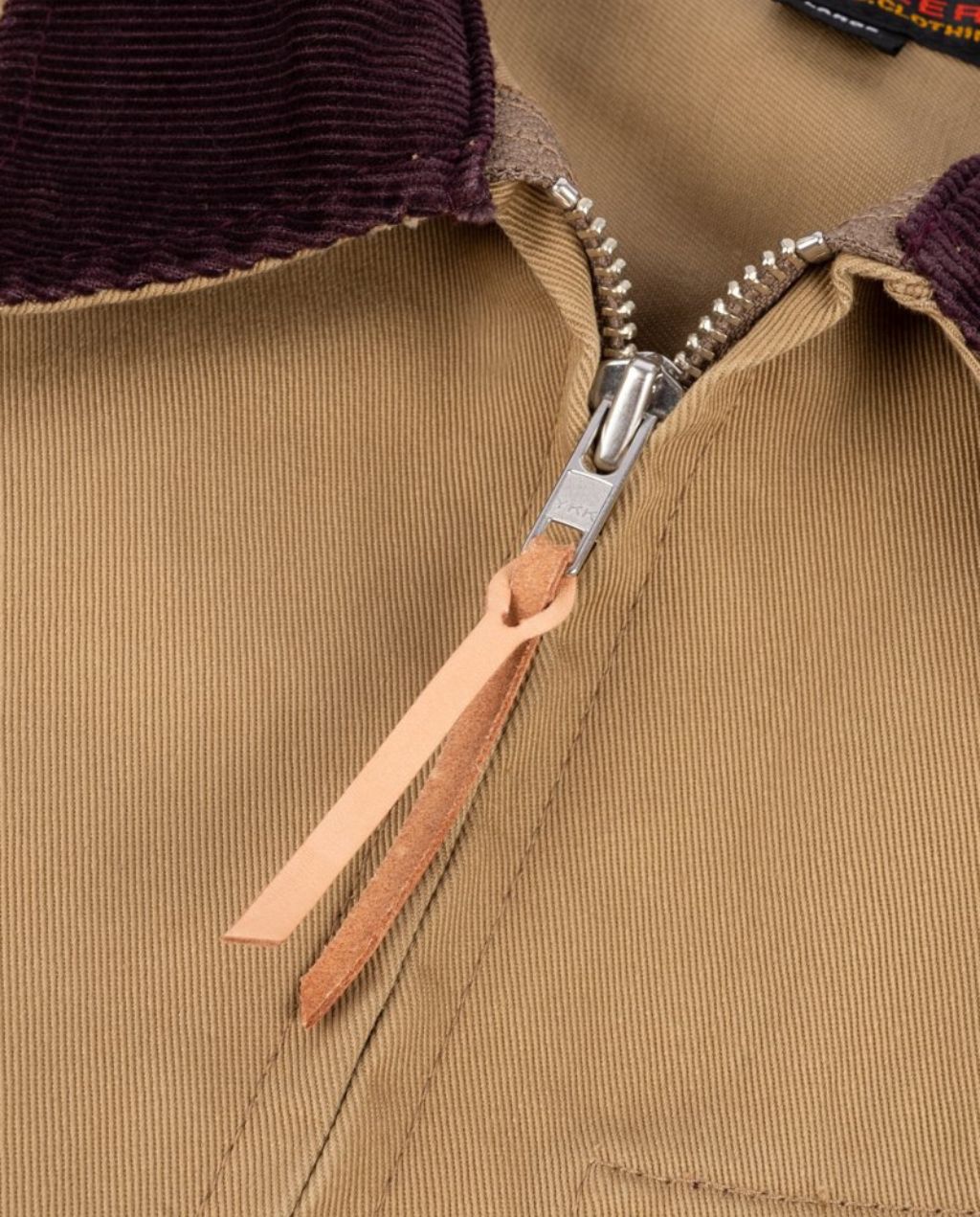 12oz Kurashikizome® Twill Work Jacket - Beige