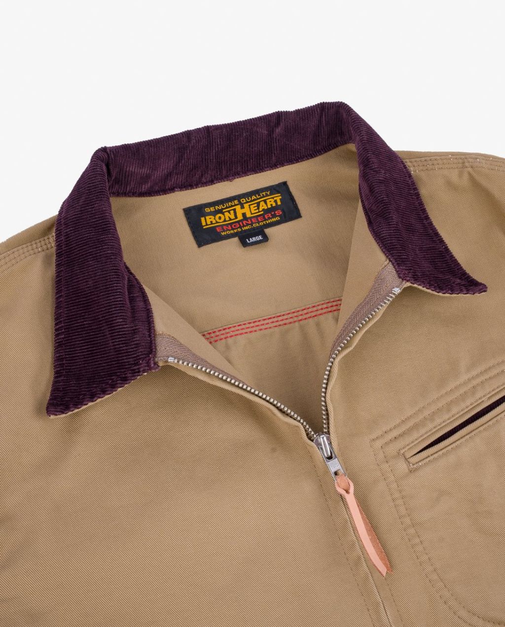 12oz Kurashikizome® Twill Work Jacket - Beige