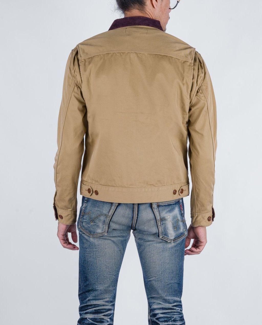 12oz Kurashikizome® Twill Work Jacket - Beige